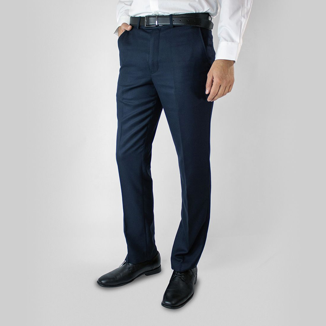 Detalle producto: PANTALÓN DE VESTIR FORMAL AZUL MARINO - Coopelan